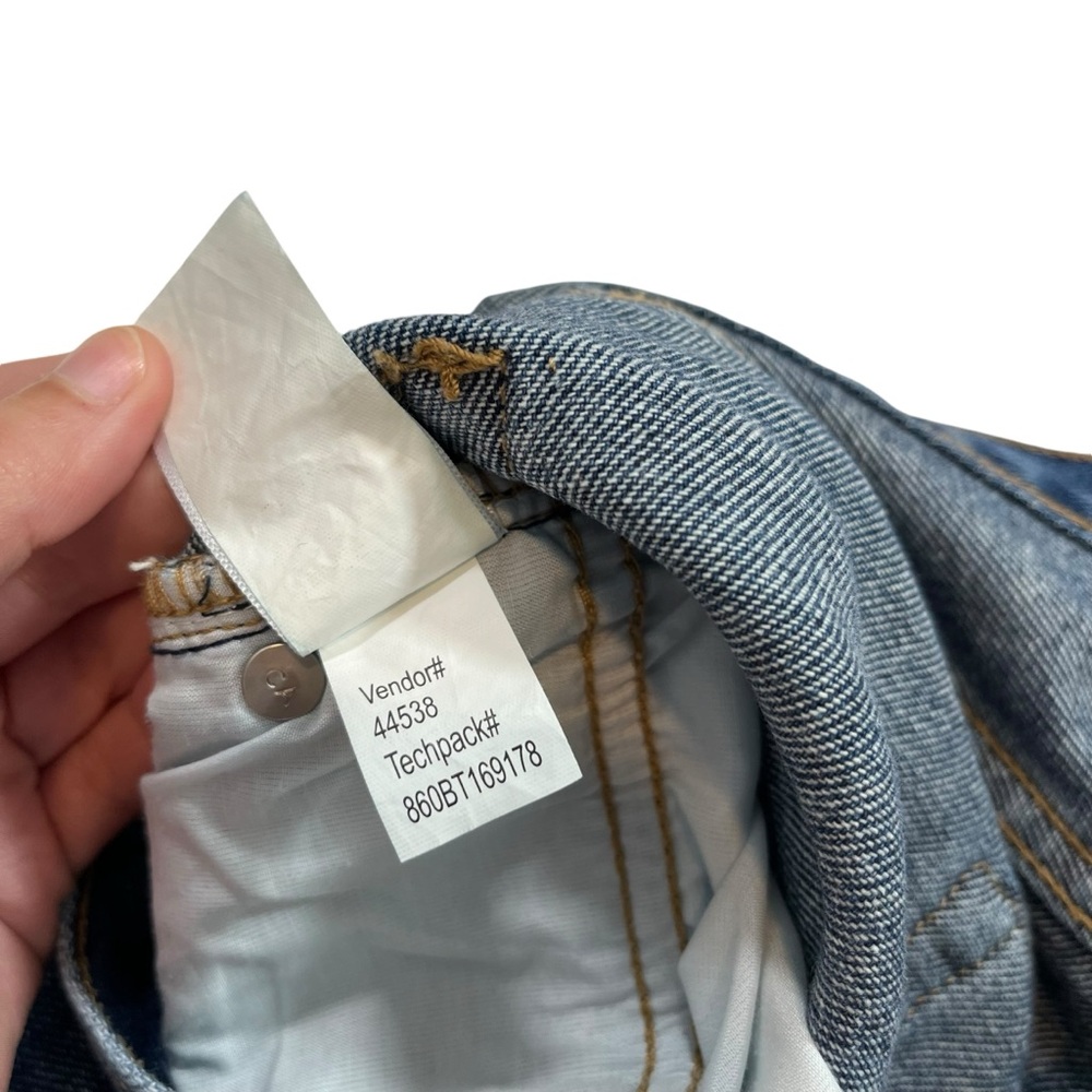 PacSun‎ Women’s Girlfriend Button Fly Jeans Size 25 - Picture 6 of 9